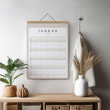 Familie kalender 2026 m/egeramme